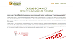 Desktop Screenshot of cascadeconnect.com