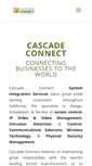 Mobile Screenshot of cascadeconnect.com